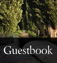 Sign our guestbook