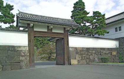 Sakurada Gate at Edo Castle, the center of Tokugawa rule