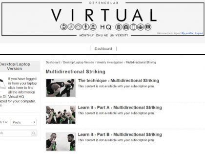 Defence Lab Virtual HQ Online Platform