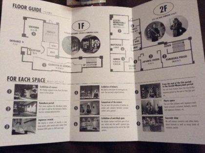 Samurai Museum Floor Guide