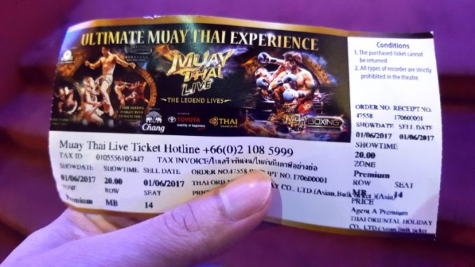 Premium ticket for Muay Thai Live - Logen, Way Of Ninja