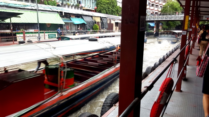 Taking the Khlong Boat