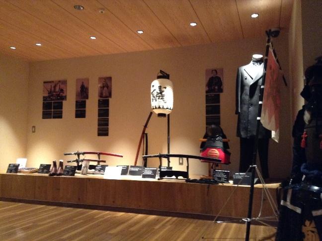 Samurai displays at Samurai Museum